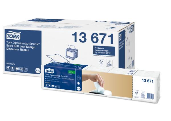 TORK XPN SNACK DISPNAP LEAF (4000/8) #13671