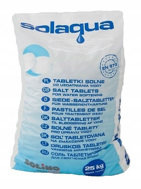 SÓL TABLETKOWA PRZEMYSŁOWA 25KG