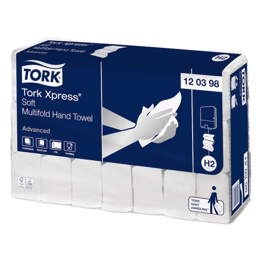 TORK XPRESS SOFT MULTIFOLD HAND TOWEL (21/3780) #120398