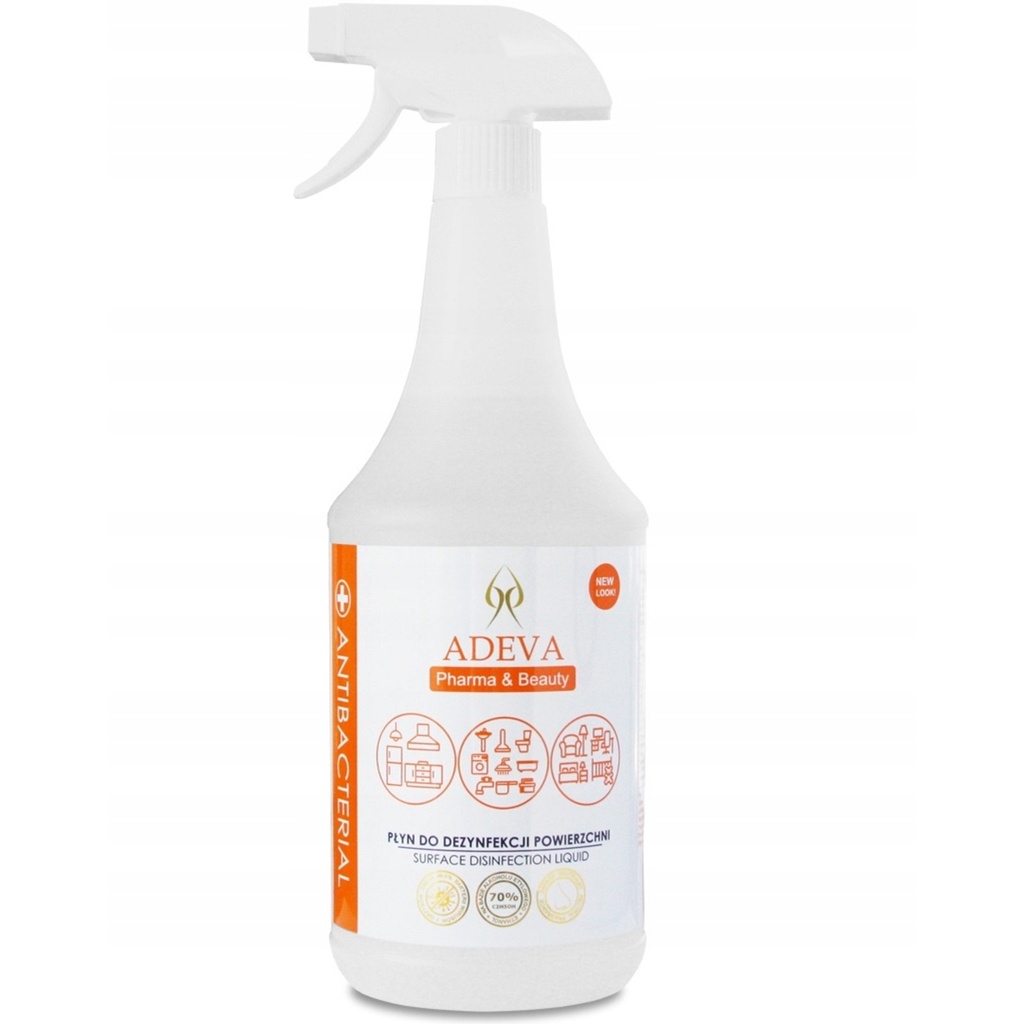 ADEVA - ANTYBAKTERYJNY PŁYN DO MYCIA POWIERZCHNI 1L