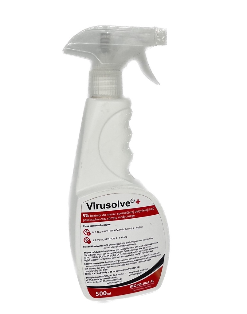 VIRUSOLVE BUTELKA + SPRYSKIWACZ 500ML #MC-1092
