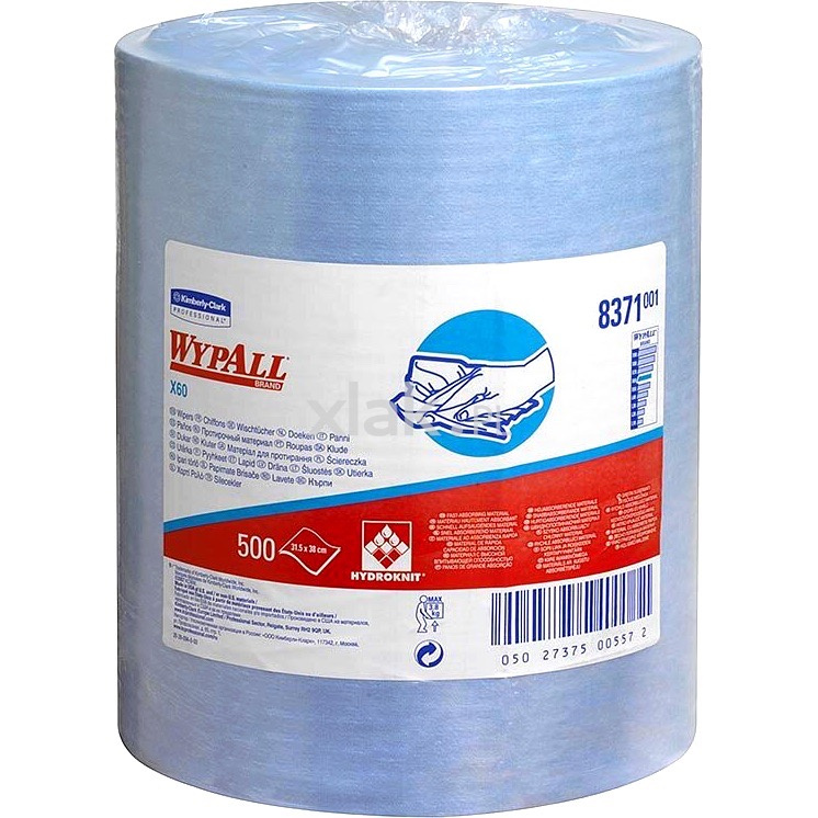 WYPALL X60 NIEBIESKIE 500/31X38CM #8371