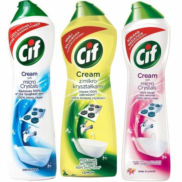 CIF MLECZKO DO CZYSZCZENIA CREAM 0,75L