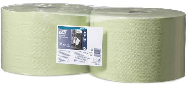 TORK IND WIPING PAPER GREEN ROLL (2 ROL) #129243