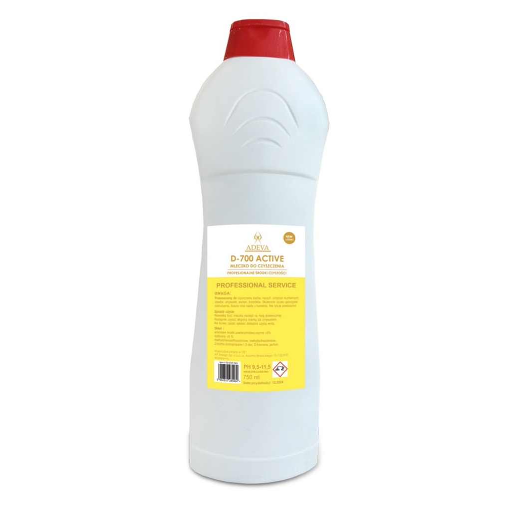 ADEVA D-700 MLECZKO 750ML - MLECZKO DO CZYSZCZENIA 750ML