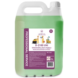[9818] ADEVA D-2100 UNI 5L - UNIWERSALNY PREPARAT DO MYCIA PODŁOGI 5L